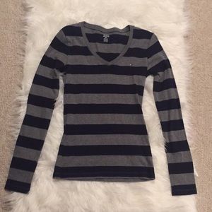 Tommy Hilfiger XS striped long sleeve shirt.